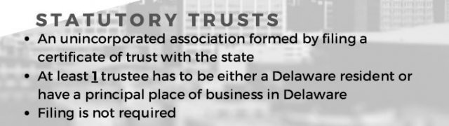 Delaware statutory trust