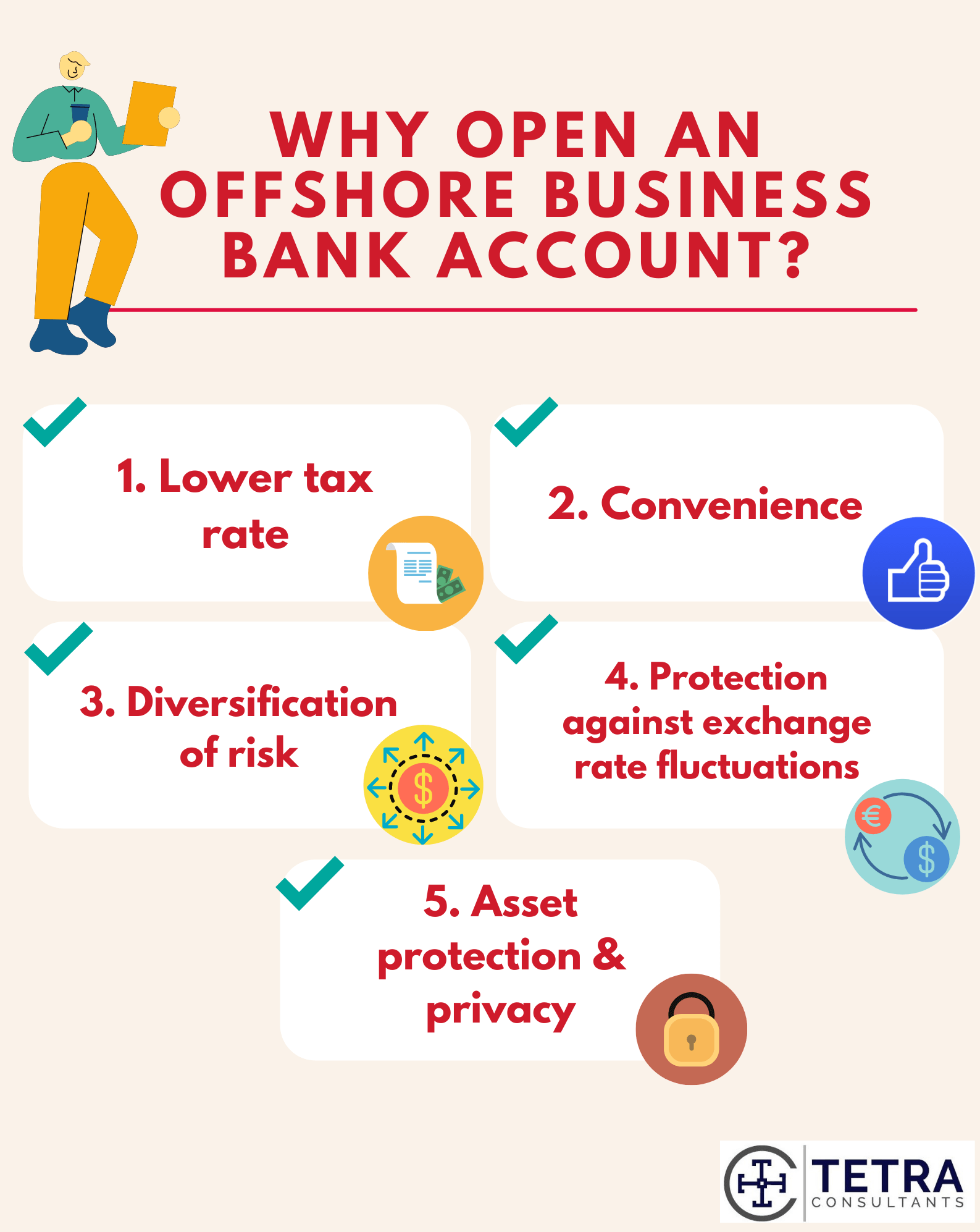 reasons to open offshore bank account