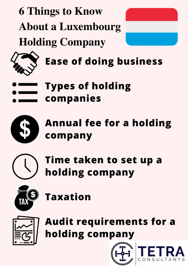 luxembourg holding company